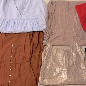 8 dresses combo $180